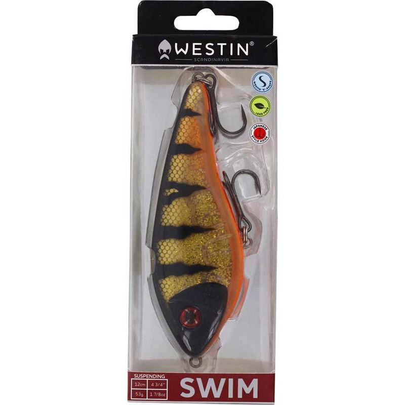 Leurre Dur Jerkbait Westin Swim Glidebait Suspending 12cm, 53g - Jerkbaits | Pacific P&ecirc;che