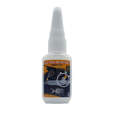 Colle Cyanoacrylate Instantan&eacute;e 5 secondes 20ml - T&ecirc;tes Plomb&eacute;es | Pacific P&ecirc;che