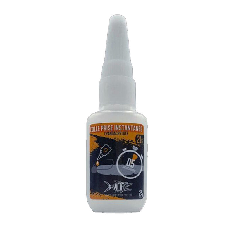 Colle Cyanoacrylate Instantan&eacute;e 5 secondes 20ml - T&ecirc;tes Plomb&eacute;es | Pacific P&ecirc;che