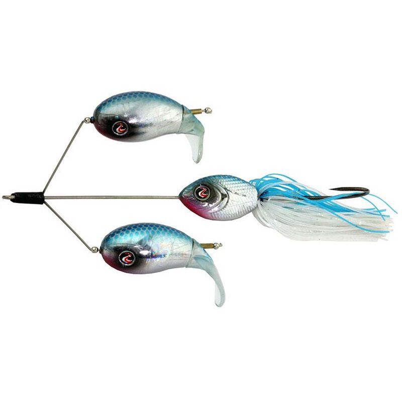 Leurre de Surface Buzzbait River2Sea Double Plopper 148, 18g - Surface | Pacific P&ecirc;che