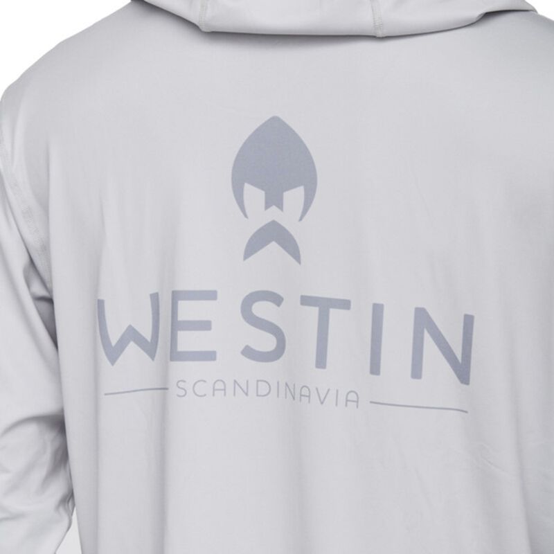 Sweat &agrave; Capuche Westin Ledge UPF Hoodie Mist Grey - Sweatshirts | Pacific P&ecirc;che