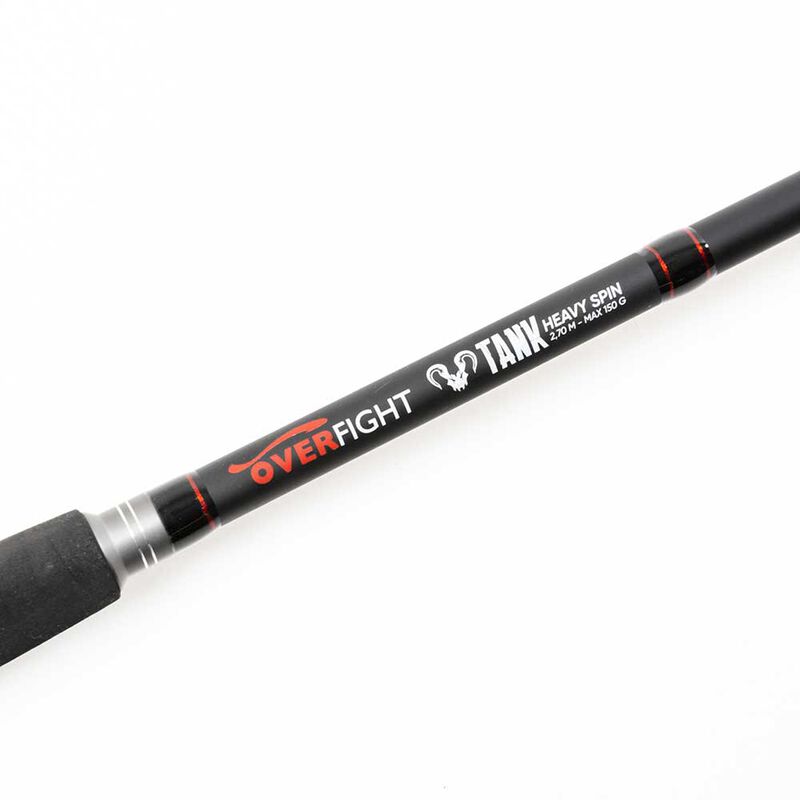 Canne leurre silure overfight tank heavy spin 2.70m 40/150gr - Cannes Leurre | Pacific P&ecirc;che