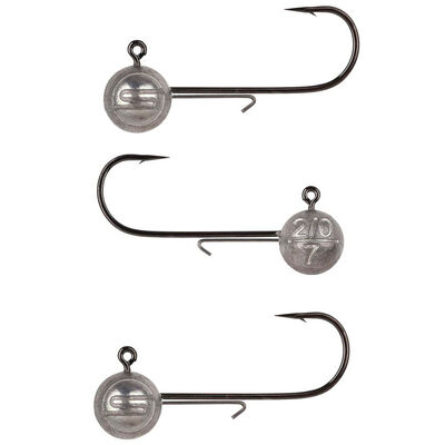 T&ecirc;tes Plomb&eacute;es Spro Round Jighead HD 90 H5/0 (x3) - T&ecirc;tes plomb&eacute;es | Pacific P&ecirc;che