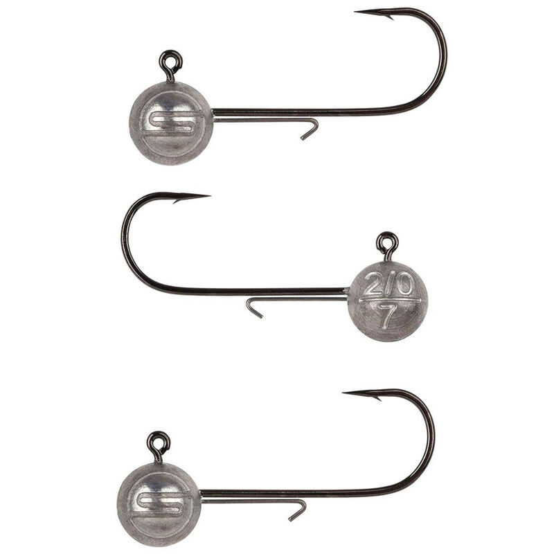 T&ecirc;tes Plomb&eacute;es Spro Round Jighead HD 90 H5/0 (x3) - T&ecirc;tes plomb&eacute;es | Pacific P&ecirc;che