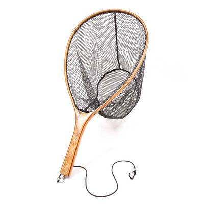 Raquette JMC Bois Dlx Rubber XL - Epuisettes | Pacific P&ecirc;che
