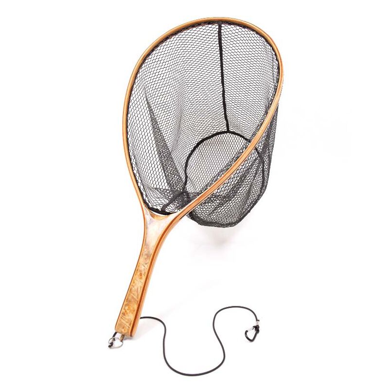 Raquette JMC Bois Dlx Rubber XL - Epuisettes | Pacific P&ecirc;che