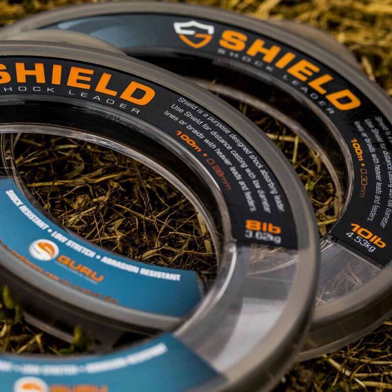 T&ecirc;te de ligne shield shockleader line guru 100m - Nylons Feeder | Pacific P&ecirc;che