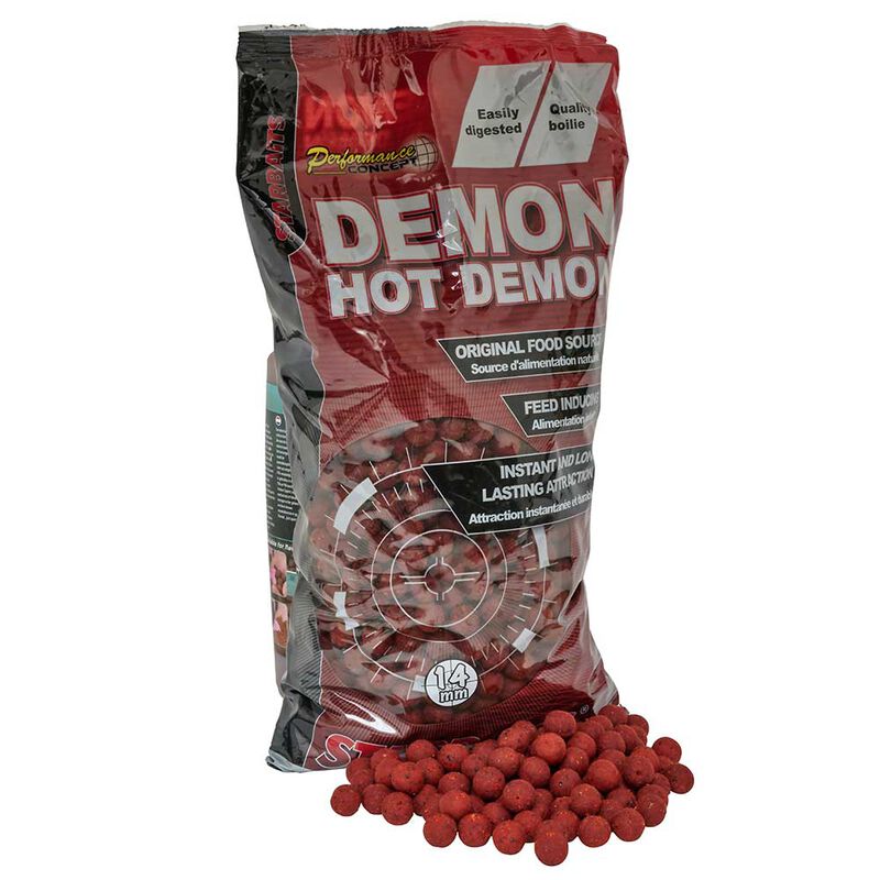 Bouillettes carpe performance concept hot demon 14mm - Denses | Pacific P&ecirc;che