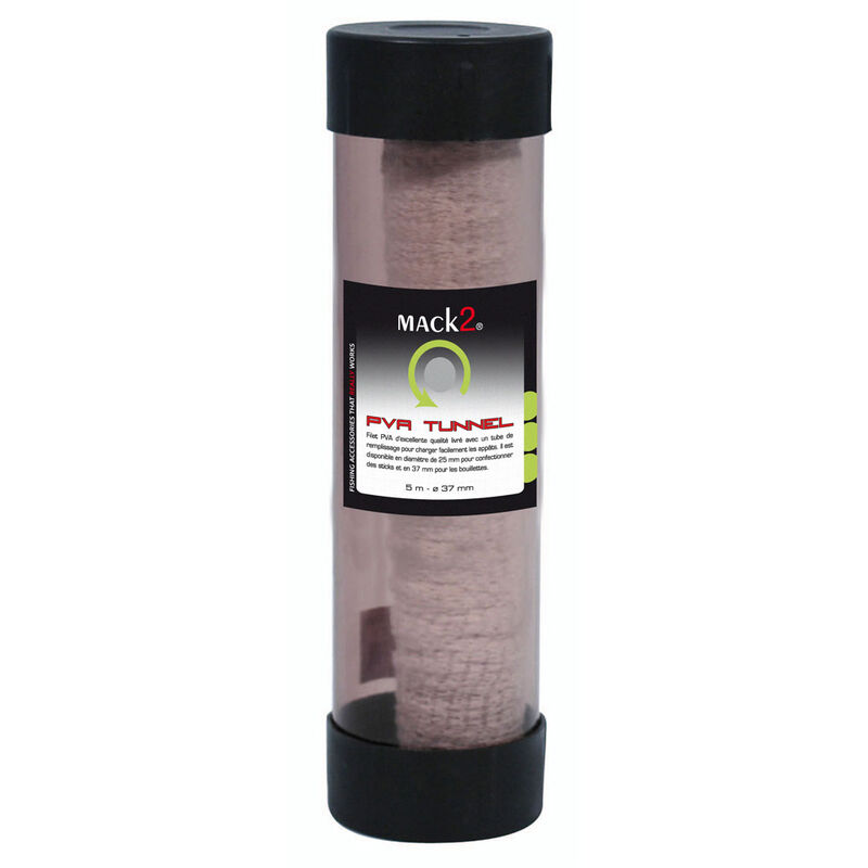 Filet soluble carpe mack2 pva tunnel 5m - Filets | Pacific P&ecirc;che