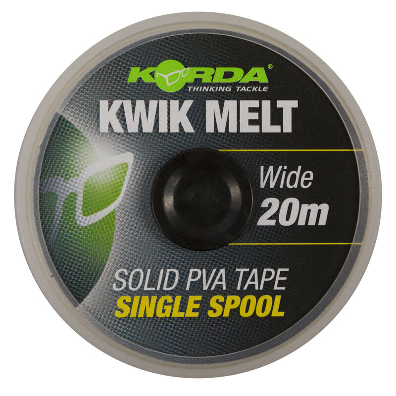 Ruban soluble carpe korda kwik melt 5mm pva (40m) - Fils | Pacific P&ecirc;che