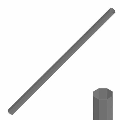 Tube Rive Octo 60mm L192cm Fume - Tubes de Protections | Pacific P&ecirc;che