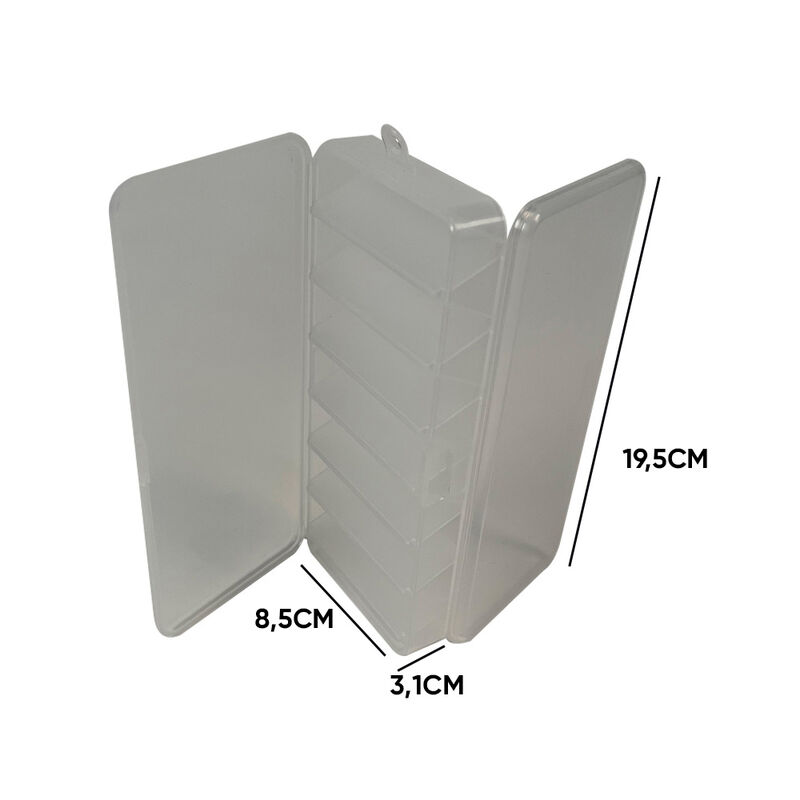 Boite Reversible Versus 85 Clear 19.5x8.5x3.1cm - Boites | Pacific P&ecirc;che