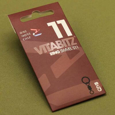 Emerillons &agrave; Anneaux Vitabitz Ring Swivels (8x) - Emerillons carpe | Pacific P&ecirc;che