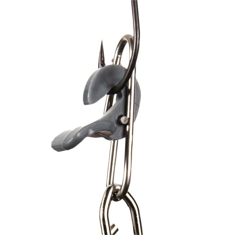 Accroche app&acirc;t SUNSET Impact Bait Clip gris (x6) - Surfcasting | Pacific P&ecirc;che