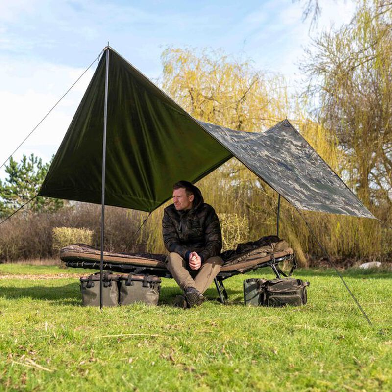 Abri Nash Bank Life Multi Tarp Camo - Biwys | Pacific P&ecirc;che