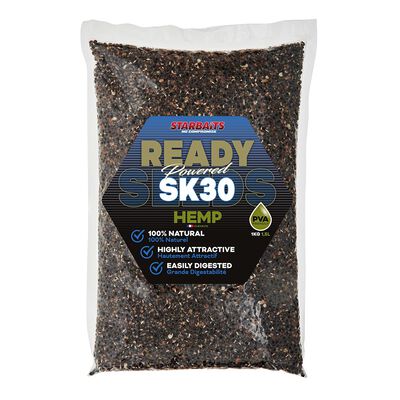 Graines Cuites Starbaits Ready Seed SK30 Hemp - Pr&ecirc;tes &agrave; l'emploi | Pacific P&ecirc;che
