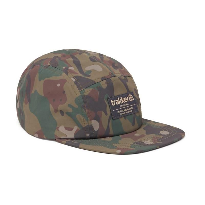 Casquette Trakker TechPro Camo 5 Panel Cap - Casquettes | Pacific P&ecirc;che