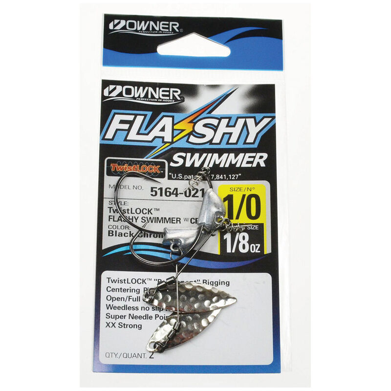 Hame&ccedil;on Texan Owner Flashy Swimmer (x2) - Texan | Pacific P&ecirc;che