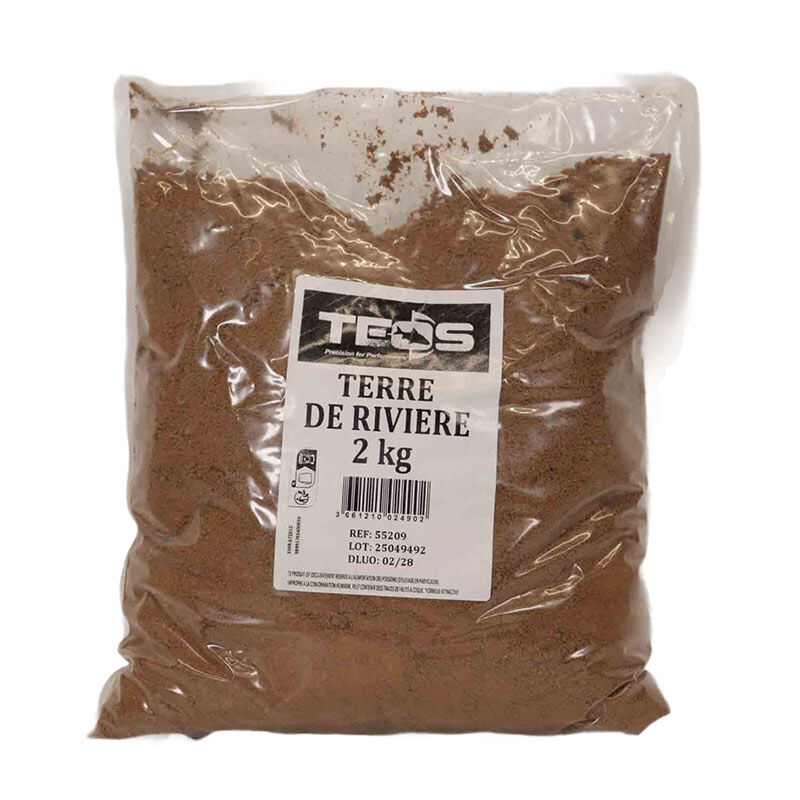Terre de rivi&egrave;re coup active baits 2kg - Farines | Pacific P&ecirc;che