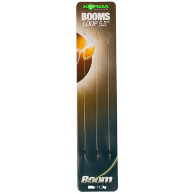 Avan&ccedil;on pour bas de ligne carpe korda boom 5.5" loop 14cm (x3) - Bas de Ligne Mont&eacute;s | Pacific P&ecirc;che