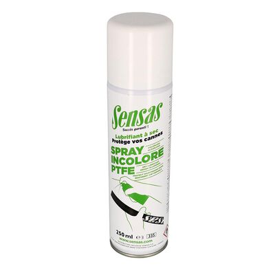 Spray ptfe incolore sensas 250ml - Teflon et Lubrifiants | Pacific P&ecirc;che