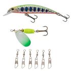 Combo Mitchell Target II Tele Spin T 2.10m, 5-20g + Moulinet + Fil + Leurres - Canne + moulinet | Pacific P&ecirc;che