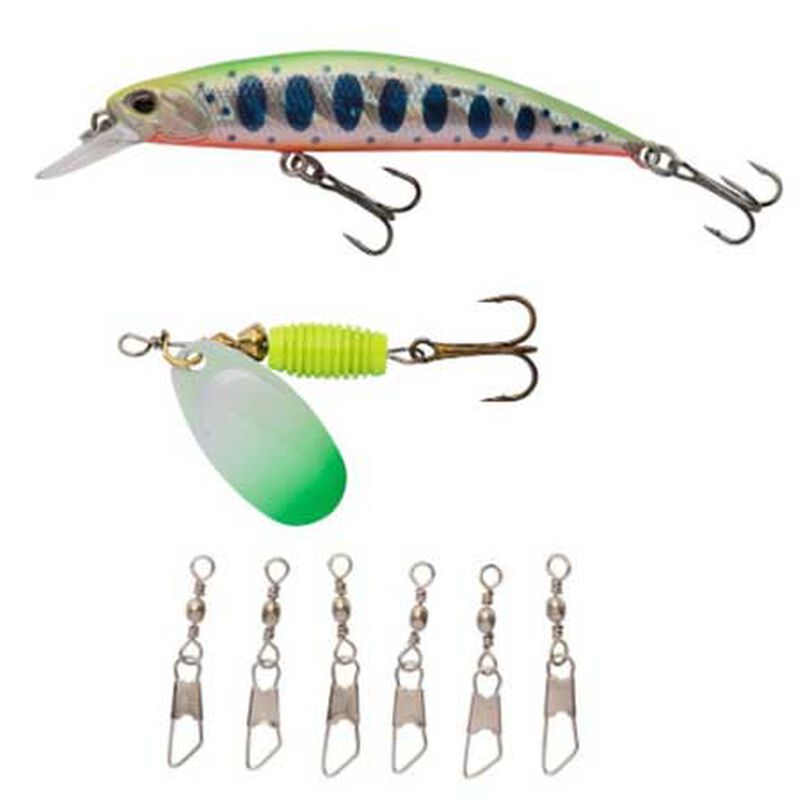 Combo Mitchell Target II Tele Spin T 2.10m, 5-20g + Moulinet + Fil + Leurres - Canne + moulinet | Pacific P&ecirc;che
