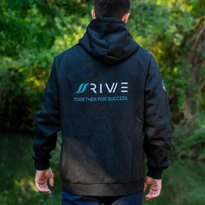 Sweat Zipp&eacute; Rive Zip Up Black - Sweatshirts | Pacific P&ecirc;che