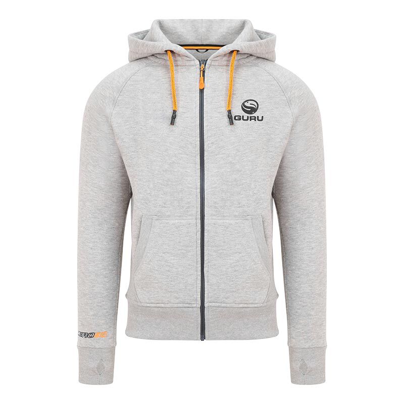 Sweat &agrave; capuche GURU AVENTUS HOODIE GREY - Sweatshirts | Pacific P&ecirc;che