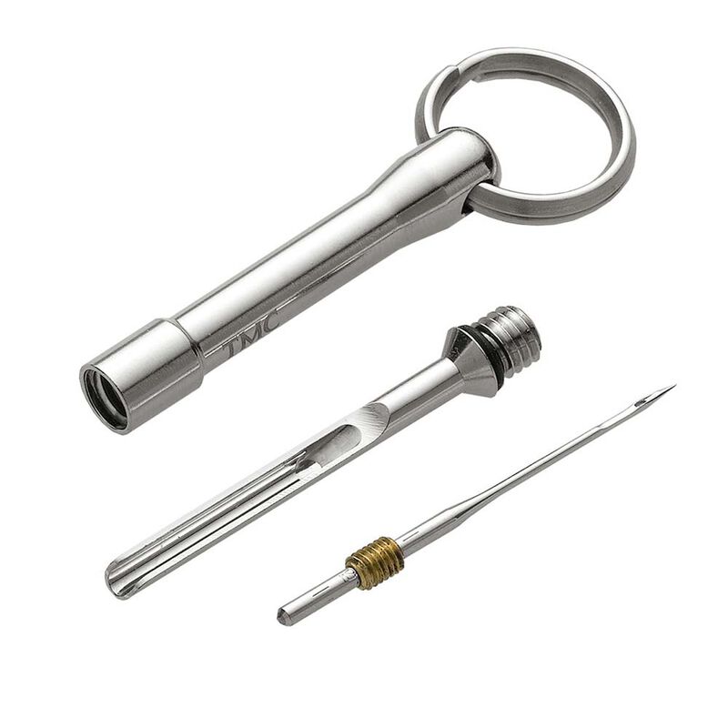 Outil &agrave; noeud + aiguille TMC Tiemco Knot Tool - Fils/Tinsels | Pacific P&ecirc;che