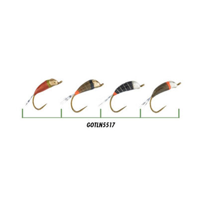 Set de Nymphe Garbolino Javi Versions Lisses x4 - Nymphes | Pacific P&ecirc;che