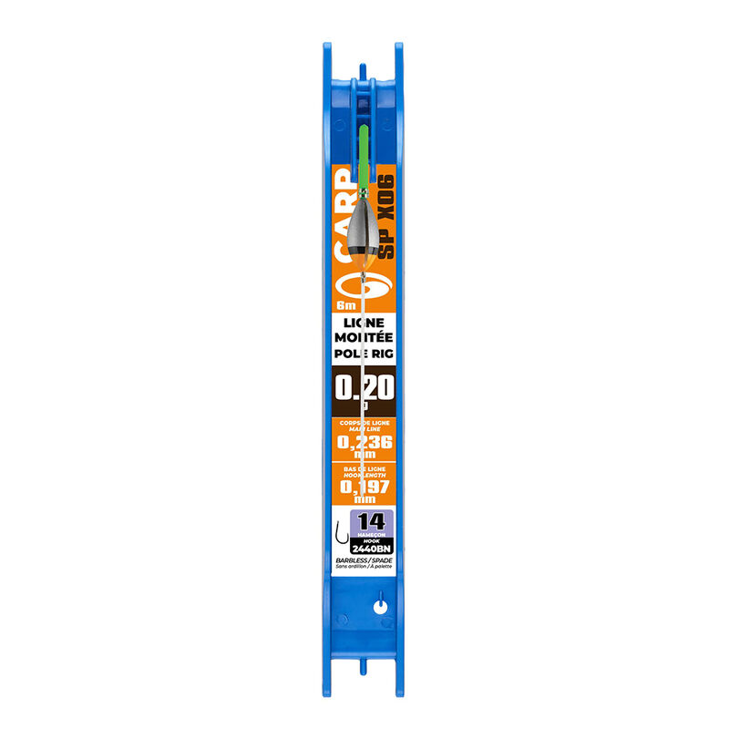 Ligne Mont&eacute;e Comp&eacute;tition - Flotteur SP X06 GARBOLINO - Lignes Mont&eacute;es | Pacific P&ecirc;che