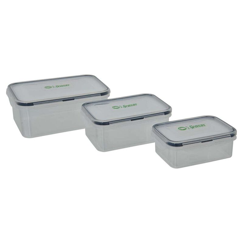 Set Sensas Boites Etanches 3 pcs - Boites | Pacific P&ecirc;che