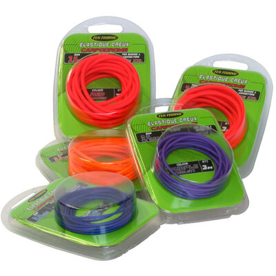 Elastique creux coup fun fishing fluo creux 3m - Elastiques Creux | Pacific P&ecirc;che