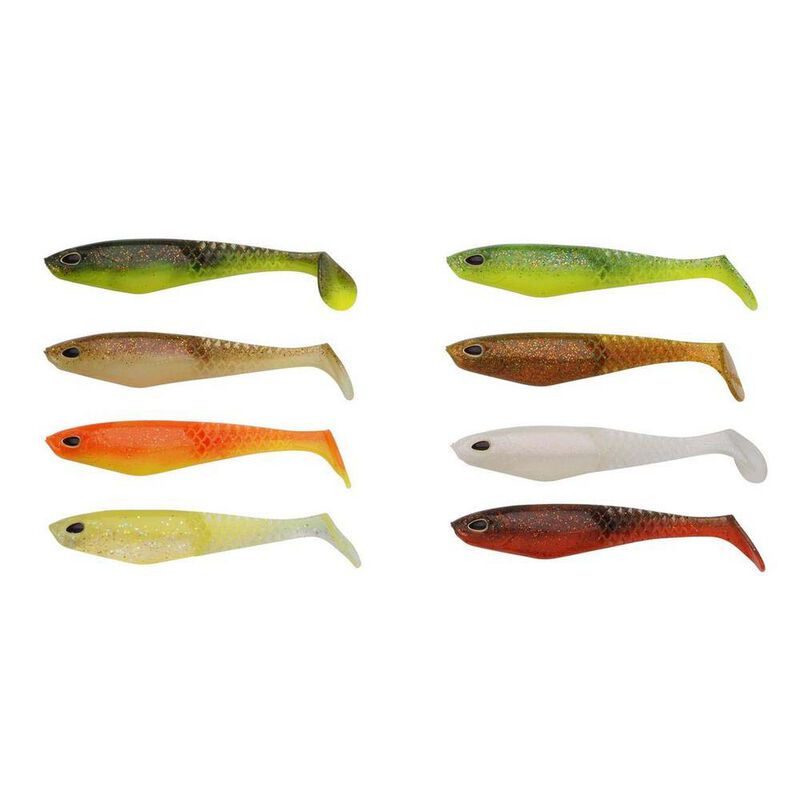 Pack Leurre Souple Berkley Cullshad Mixpack 7.5cm (x8) - Shads | Pacific P&ecirc;che