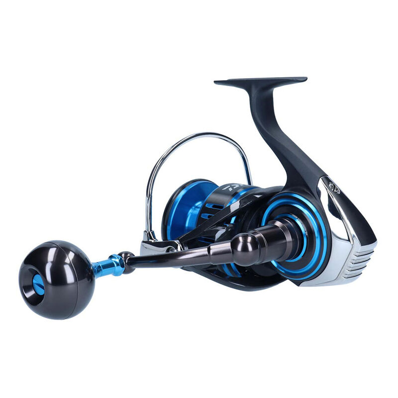 Moulinet Daiwa Saltist MQ 2021 Taille 8000 H - Moulinets tambour Fixe | Pacific P&ecirc;che