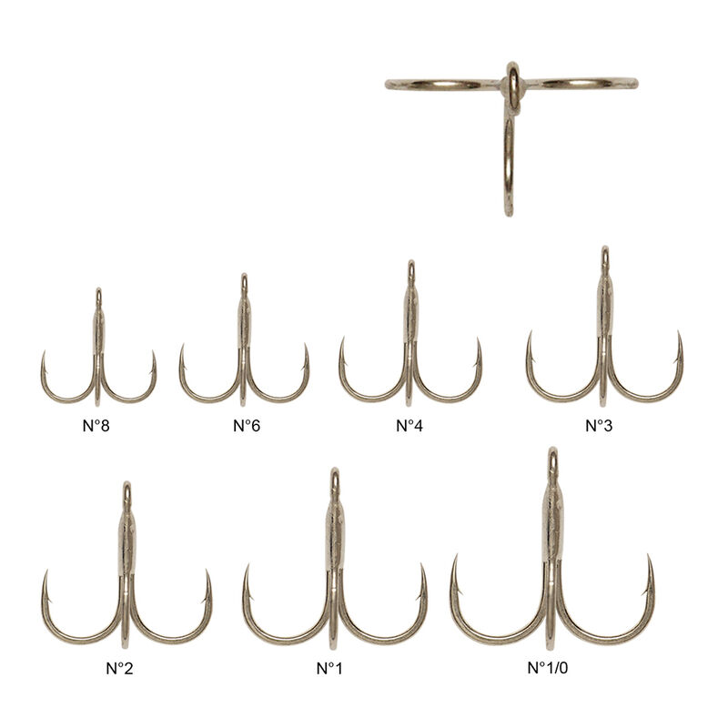 Hame&ccedil;ons triples decoy ts 21 (x6) - Triples | Pacific P&ecirc;che