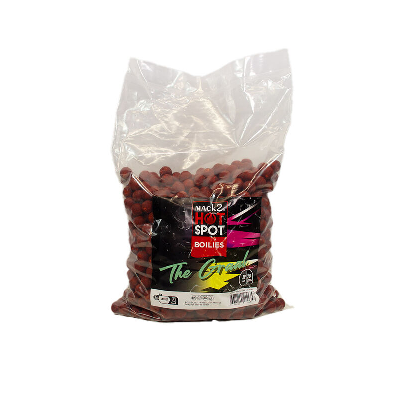 Bouillettes Mack2 The Graal 5kg - Denses | Pacific P&ecirc;che