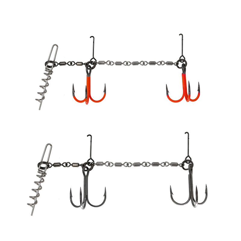Monture VMC Double Pike Chain Size L (x1) - Hame&ccedil;ons et montages | Pacific P&ecirc;che