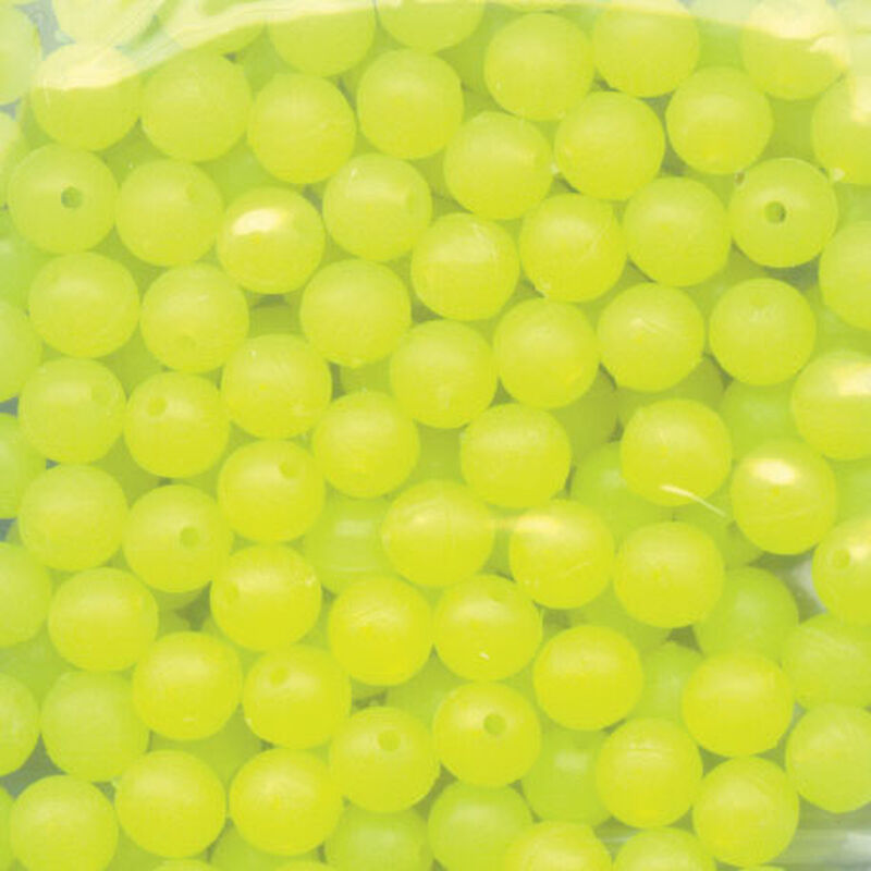Perles rondes de montage mer flashmer perle balais fluo (x50) - Perles | Pacific P&ecirc;che