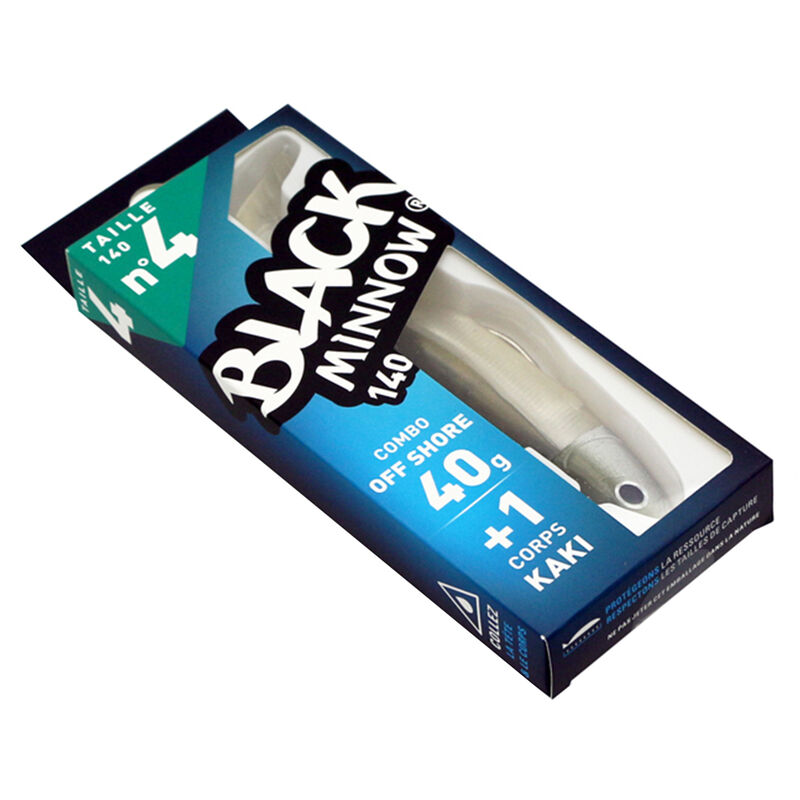 Leurre Souple Shad Fiiish Combo Black Minnow 140 Off Shore 14cm, 40g - Shads | Pacific P&ecirc;che
