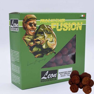 Bouillettes Hoogendijk Crab N&deg;1 Special 1kg Procatcher Fusion Boilies - Denses | Pacific P&ecirc;che