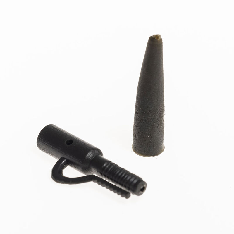 Clip plomb team carpfishing process lead clip with tail rubbers (x5) - Clip plombs et c&ocirc;nes | Pacific P&ecirc;che