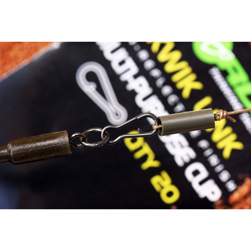 Agrafes rapides carpe korda kwick link xs petit mod&egrave;le (x20) - Agrafes | Pacific P&ecirc;che