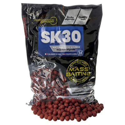 Bouillette Starbaits PC SK30 Mass Baiting 3kg - Flottantes | Pacific P&ecirc;che