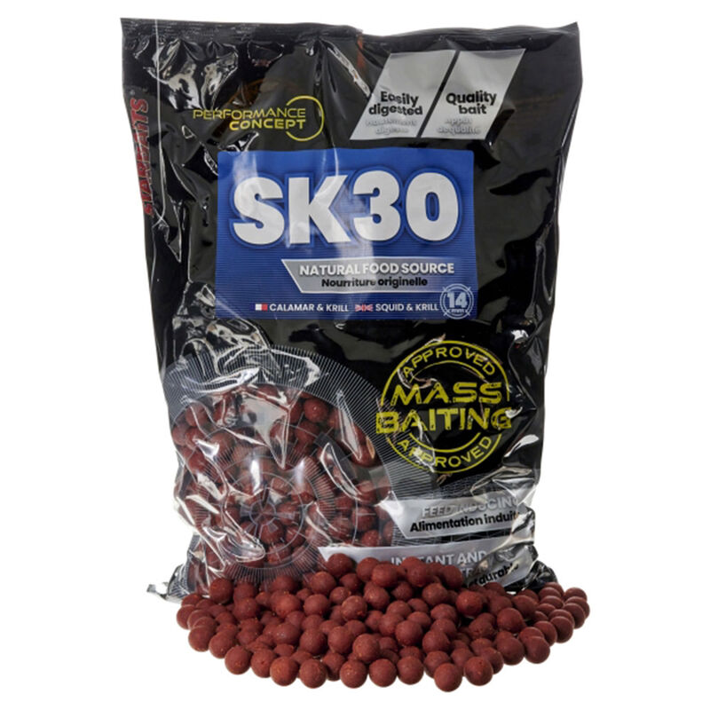 Bouillette Starbaits PC SK30 Mass Baiting 3kg - Flottantes | Pacific P&ecirc;che