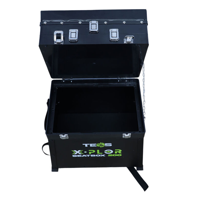 Panier de p&ecirc;che Teos Xplor Seatbox 200 alu 2 casiers - Paniers | Pacific P&ecirc;che