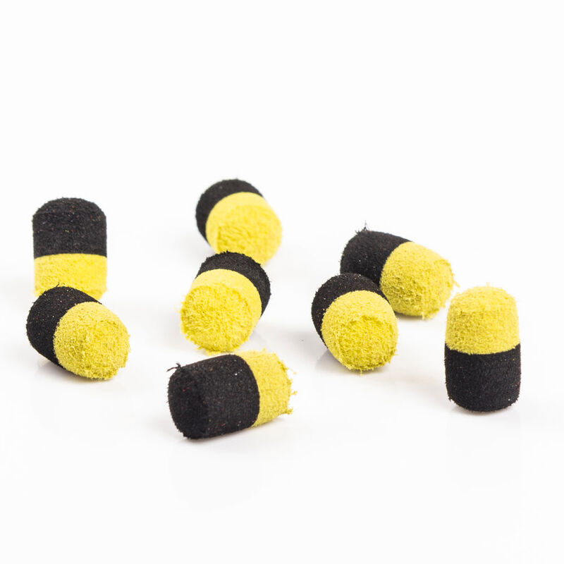 Mousse zig rig mack2 ziggy foam dumbell two tone (x8) - Imitations | Pacific P&ecirc;che