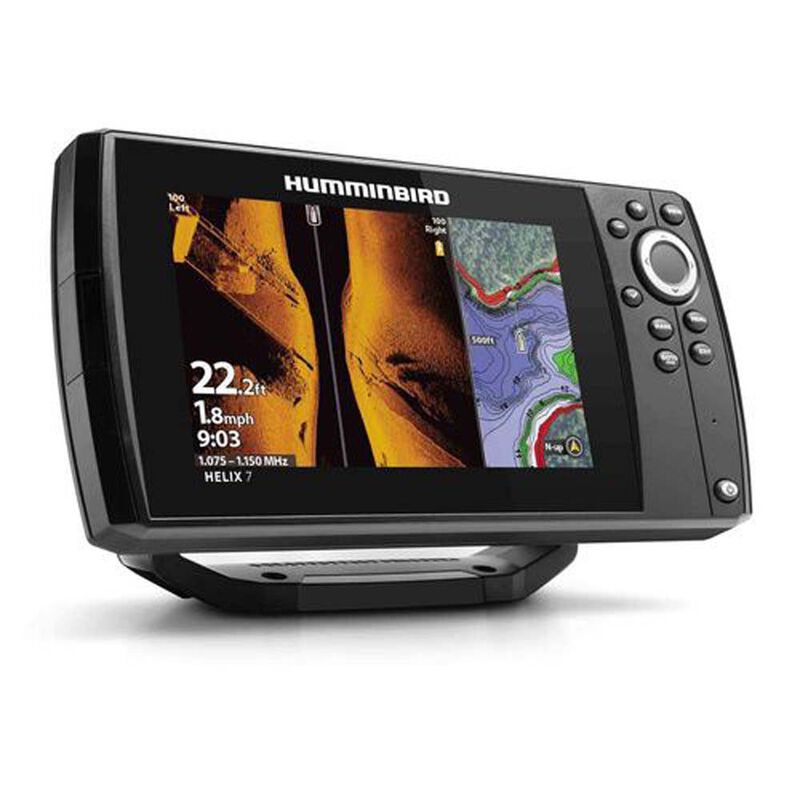 Combin&eacute; Sondeur Humminbird H&eacute;lix 7 G4 Chirp Mega SI avec Sonde TA et T&deg; - Sondeurs | Pacific P&ecirc;che