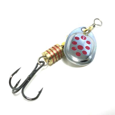 Cuill&egrave;re Tournante Bzone Runner Spin Red Silver - Cuill&egrave;res Tournantes | Pacific P&ecirc;che